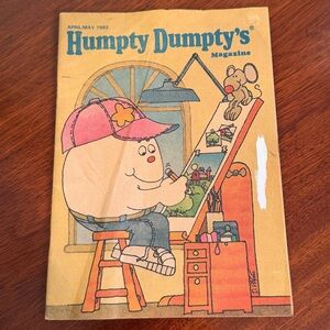 Vintage Humpty Dumpty Magazine April May 1983 Children’s Stories Ephemera